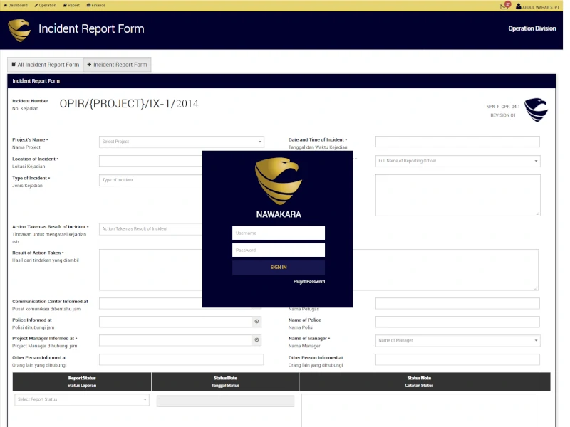 Nawakara Operasional